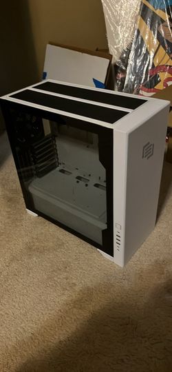 MAINGEAR Vybe RGB Tempered Glass ATX Mid-Tower Gaming Computer Case