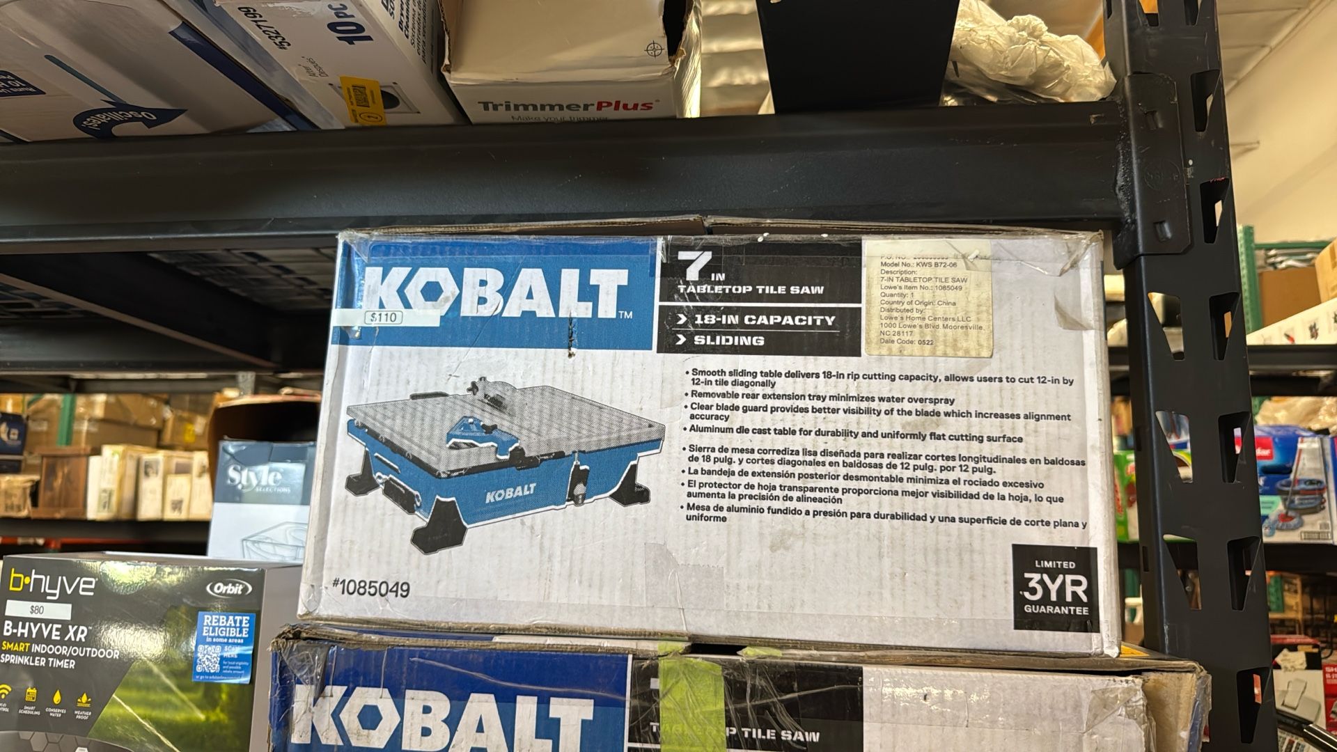 KOBALT 7inch Tile Saw