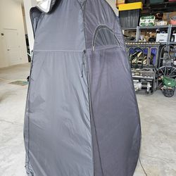 Portable camping toilet