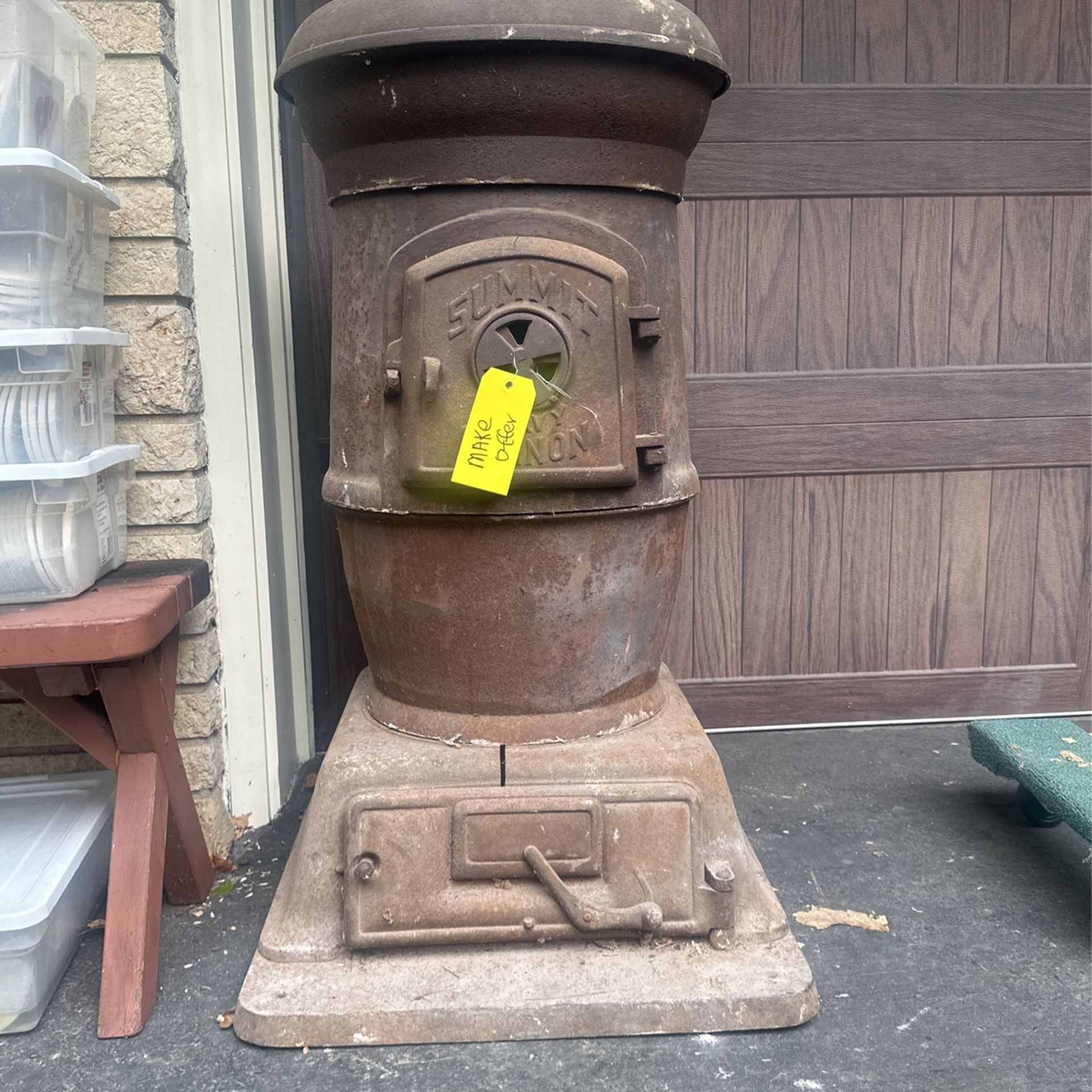 Wood Burning Cast Iron Stove