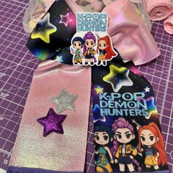 K-pop Demon Hunters Hairbow / Moño Guerreras Pop 