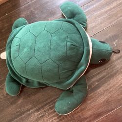 Petlou Sea Turtle Plush Dog Toy 