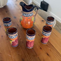 Unique And Gorgeous 6 Piece Set Cups/mug