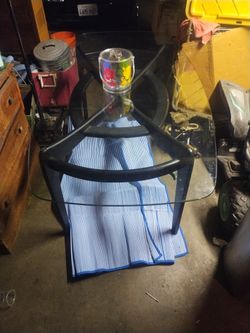Glass Top Table