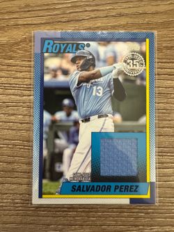 2025 Topps Salvador Perez Relic  #90RU-SP