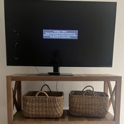48” VIZIO TV w/remote & Stand  $25 -Scratched Screen-