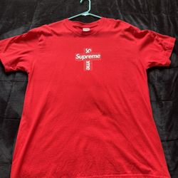 Cross Box Logo Supreme 