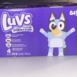 Luvs Diapers Size 4
