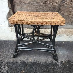 Vintage Bamboo Table 