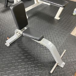 Precor / Icarian Upright /Ulitity / Military / Shoulder Press Weight Bench