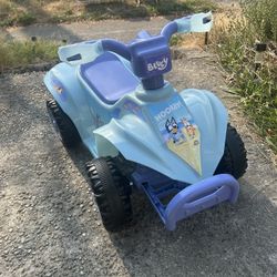 Bluey  6V Quad For Kids 2-3 Years Old