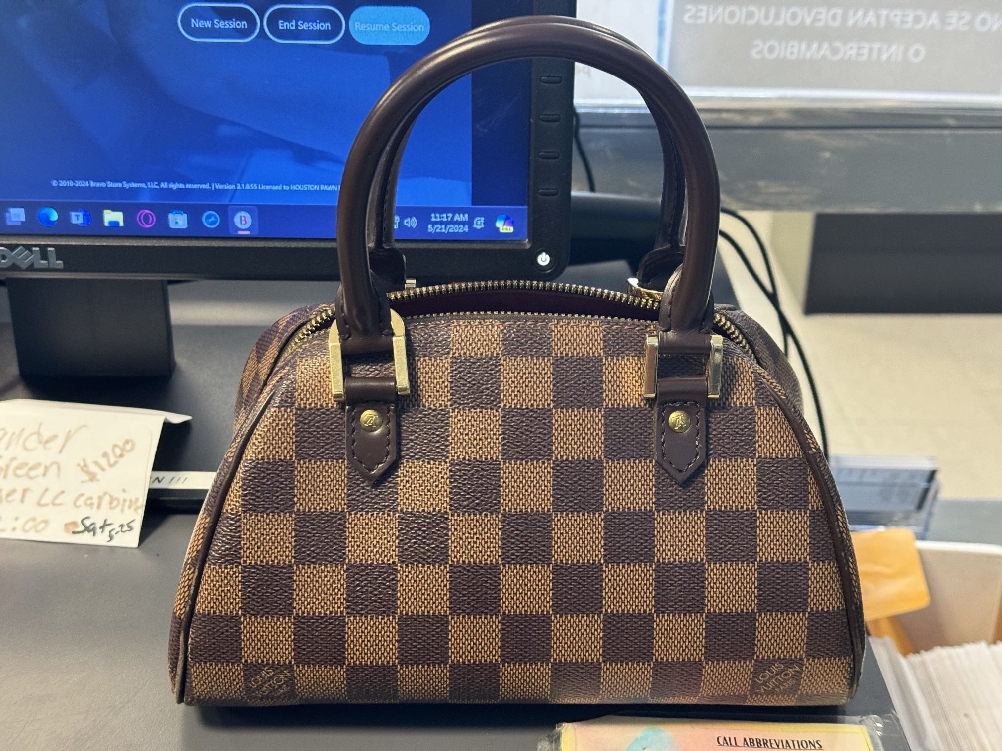 Louis Vuitton Damien Evened Rivera Mini Hand Bag