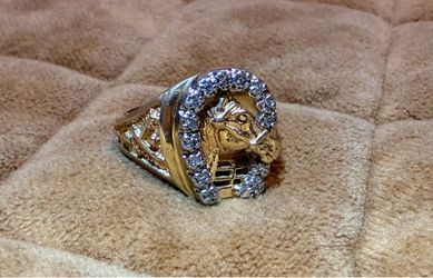 Gold/Diamond Ranch Ring