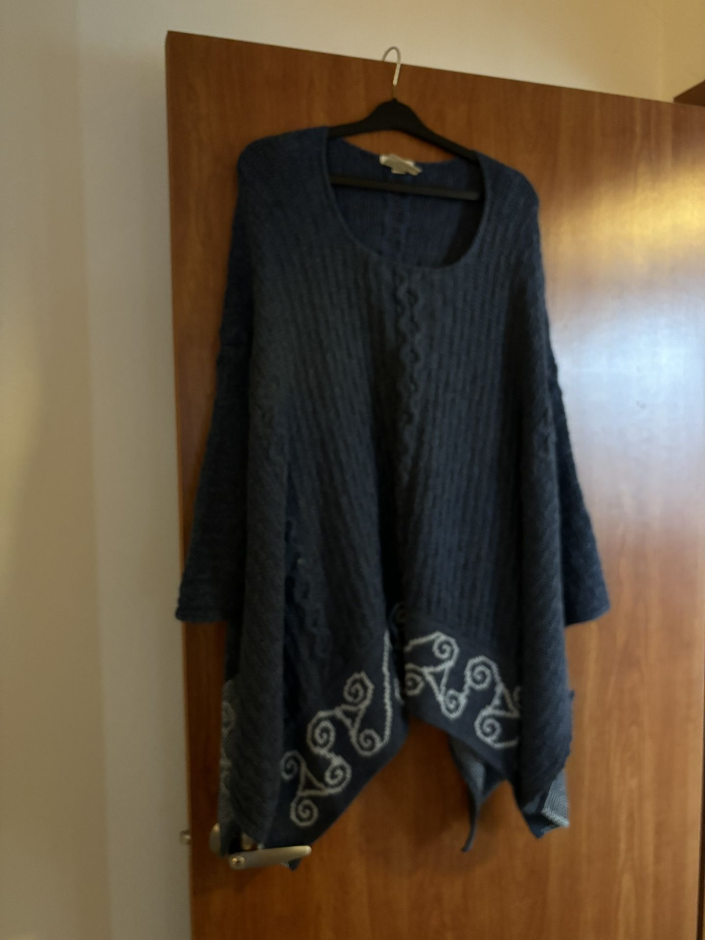 Connemare Knitwear Poncho Sweater