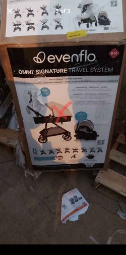 Evenflo Omni Signature Travel System (no Bassinet) with LiteMax Infant Car Seat $145
