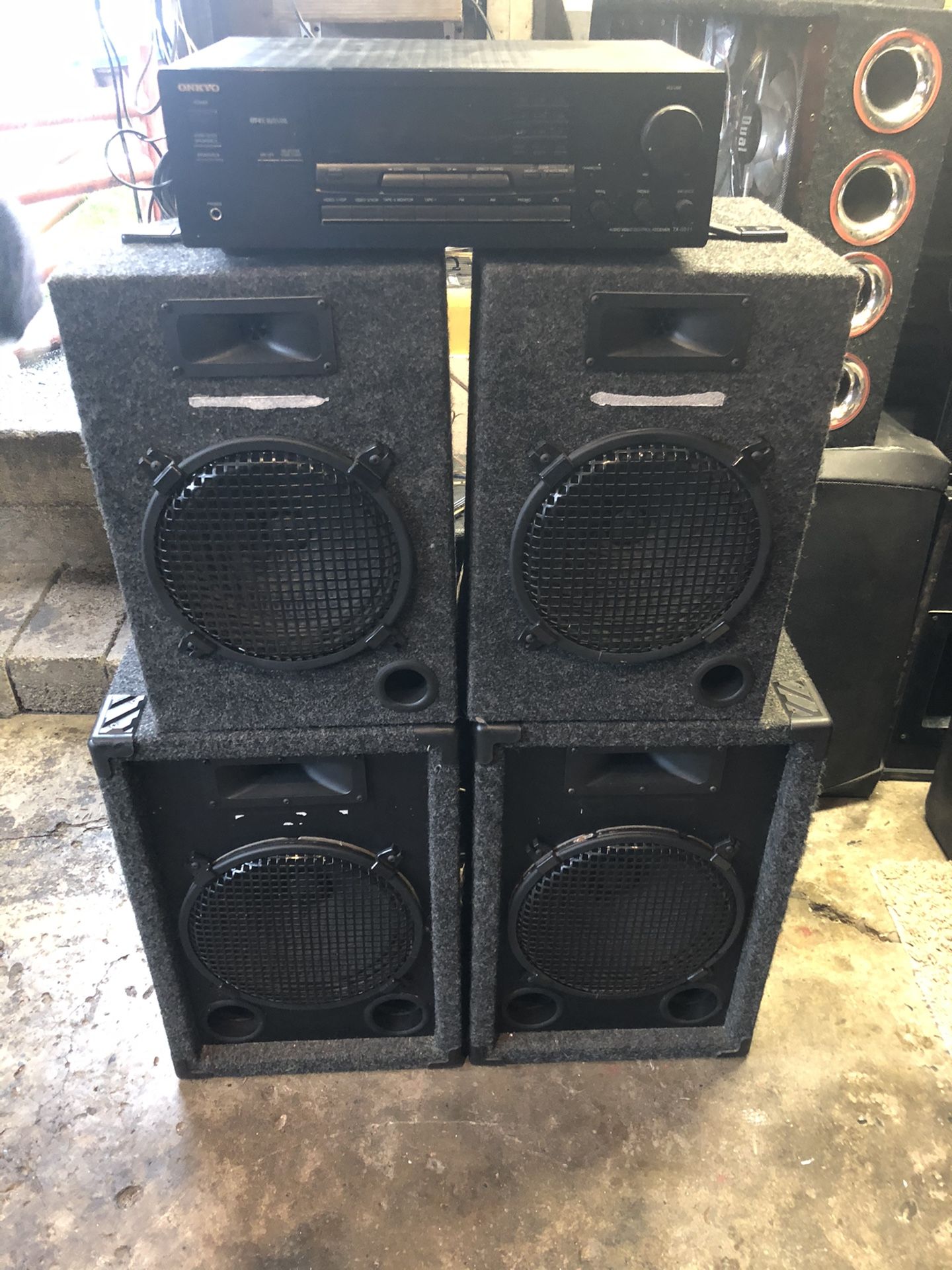 Loud sound system