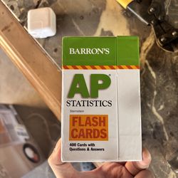 AP statistics flash cards
