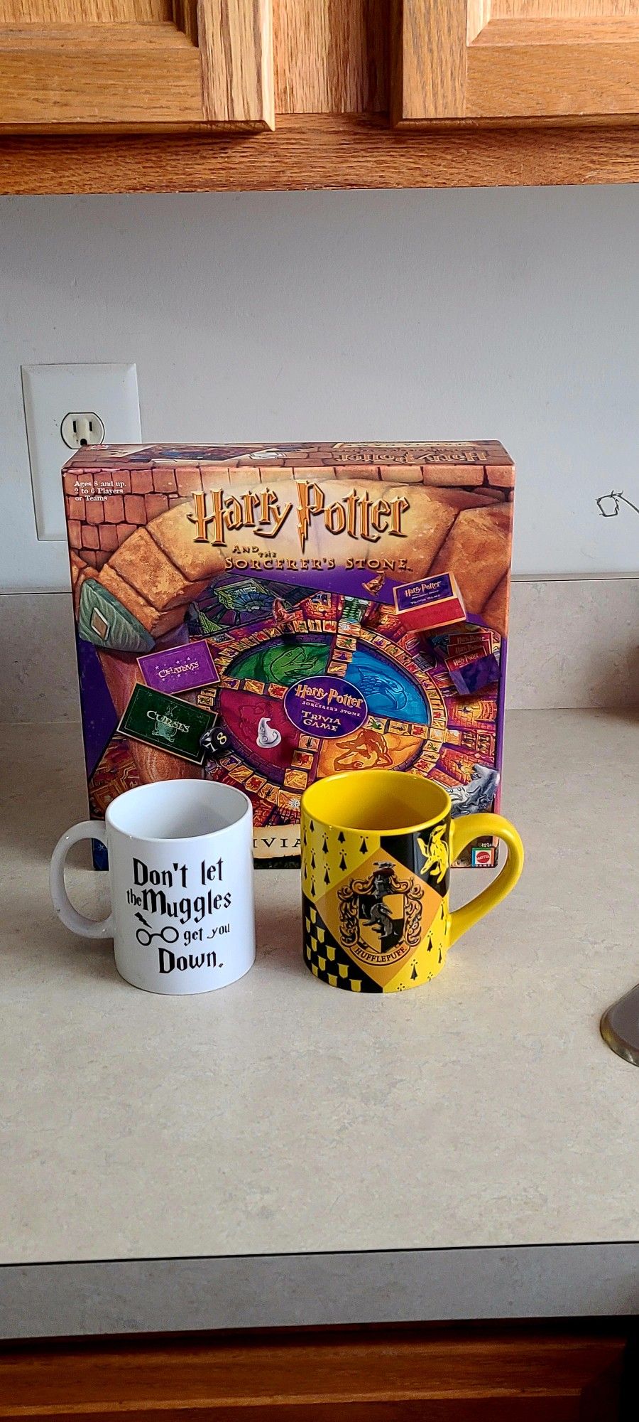 Harry Potter TRIVIA game and Coffee Mugs