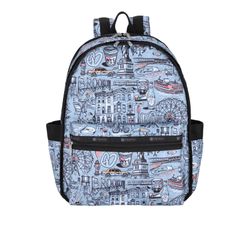 LeSportSac New York print Backpack 