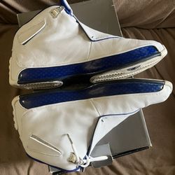 Air Jordan 18 OG 2003 White Sport Royal