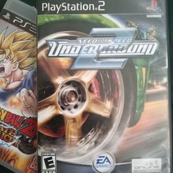 Playstation 2 NFS UG2