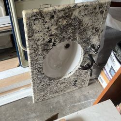 Granite Top With Sink 