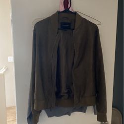 Darkish Green Banana Republic Jacket