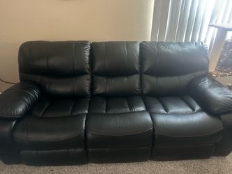Reclining leather Sofa