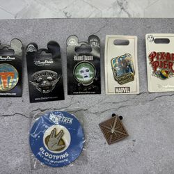 Lot of assorted collectible pins. (Individually Price) See pricing in pics.