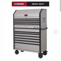 Heavy Duty 42 in. 12-Drawer Matte Gra y Tool Chest