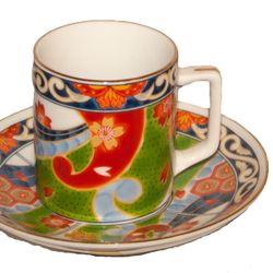 Antique Tea Cup and Saucer