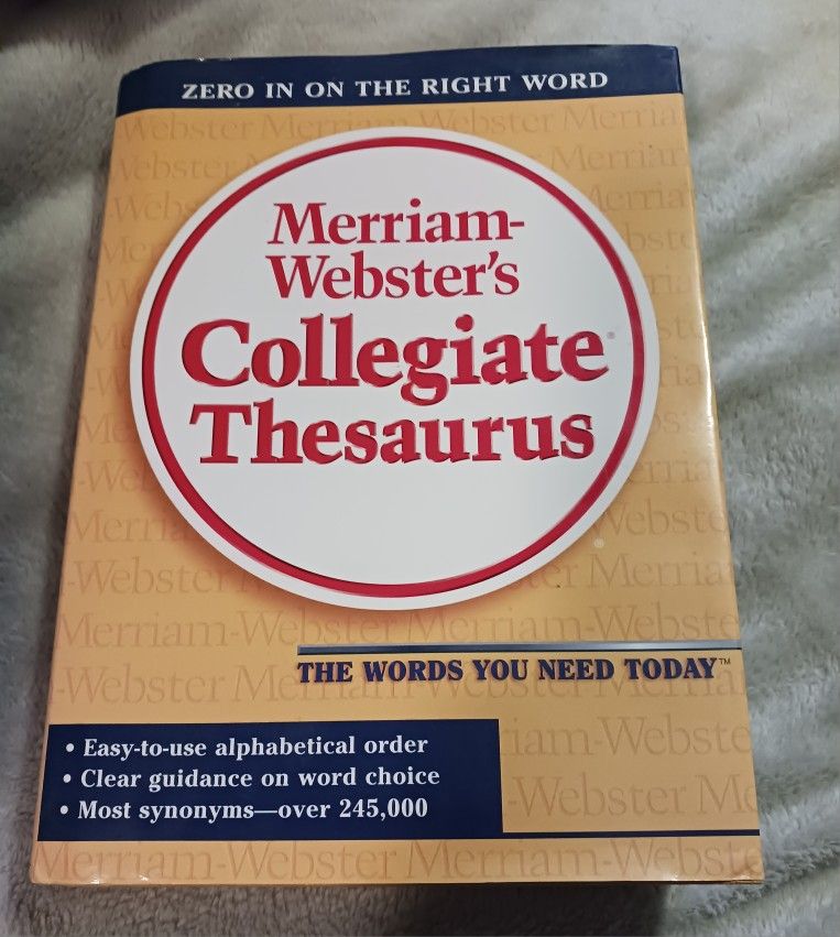 Merriam-Webster's Collegiate Thesaurus
