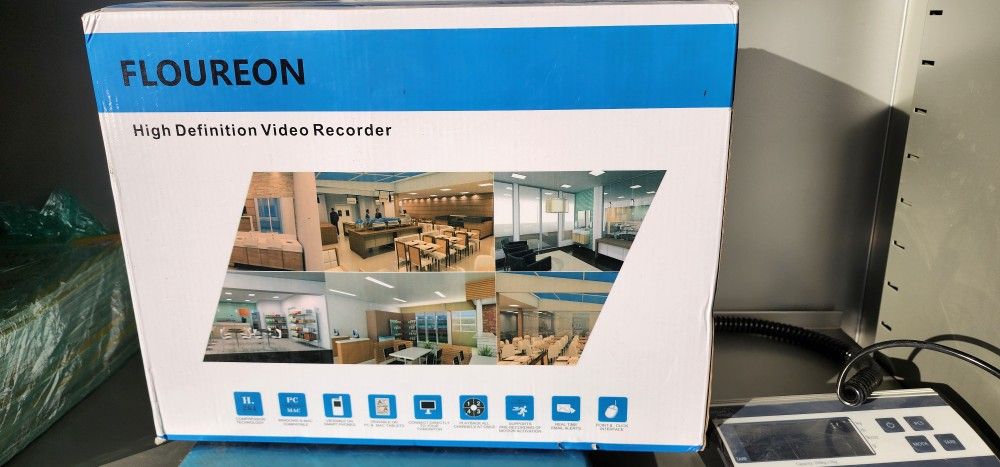 Floureon CCTV 4-Camera Kit with H.264 4-Channel Digital Video Recorder