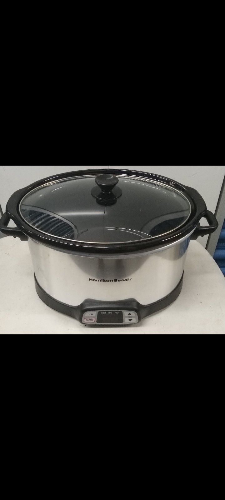 Hamilton Beach  Digital Crockpot / Slow Cooker 