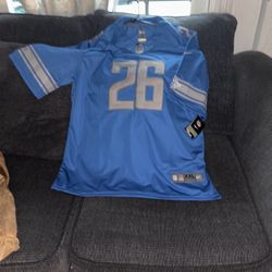 Detroit Jersey Size 2X