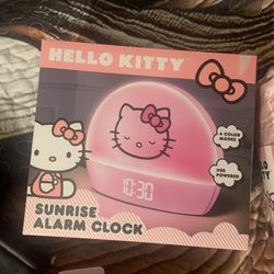 hello kitty alarm clock