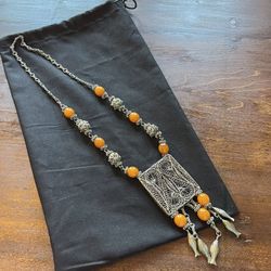 Amber Enhanced Necklace 