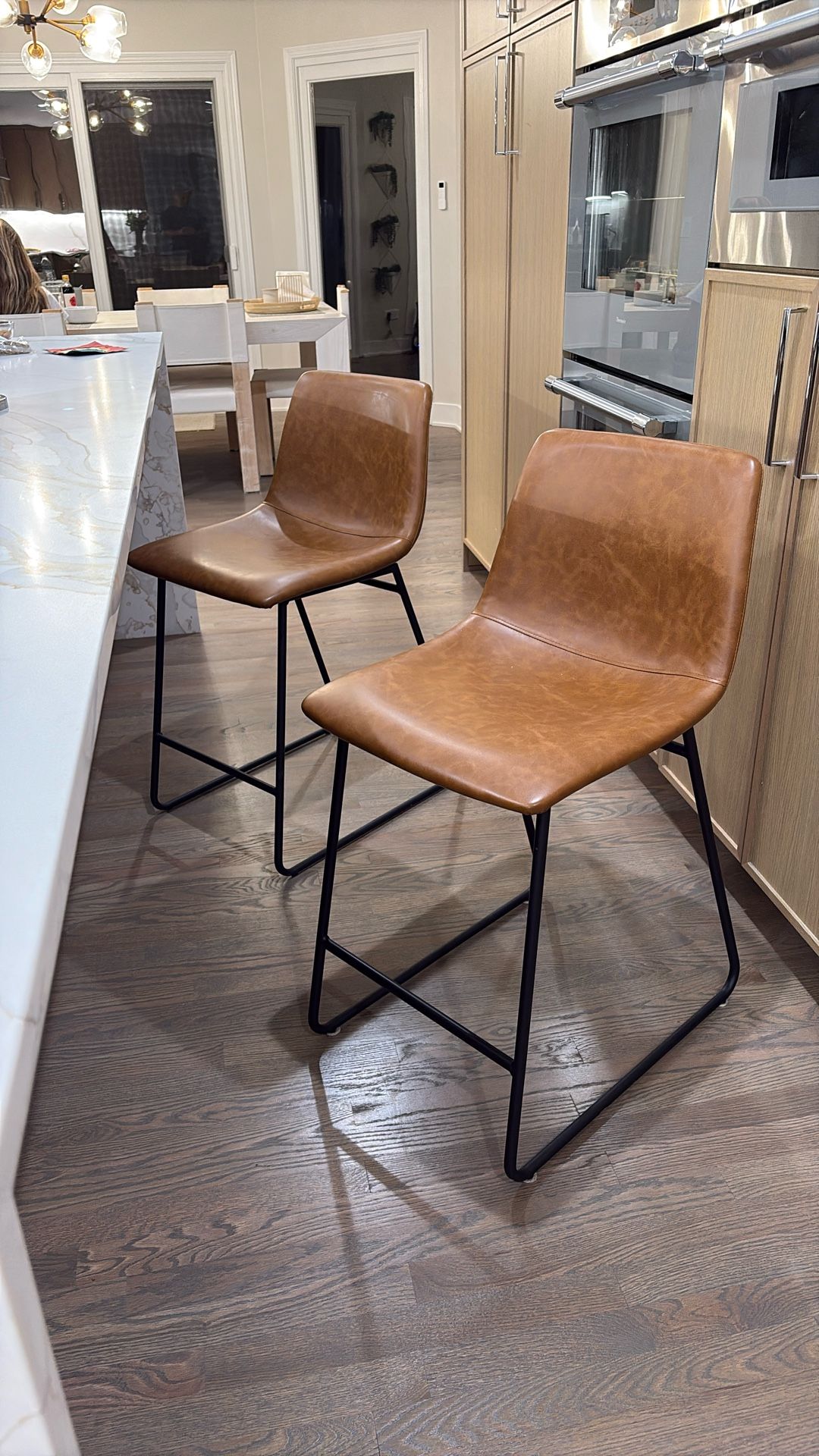 Leather Bar Stools