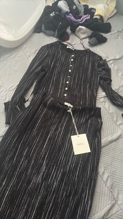 Black set two piece