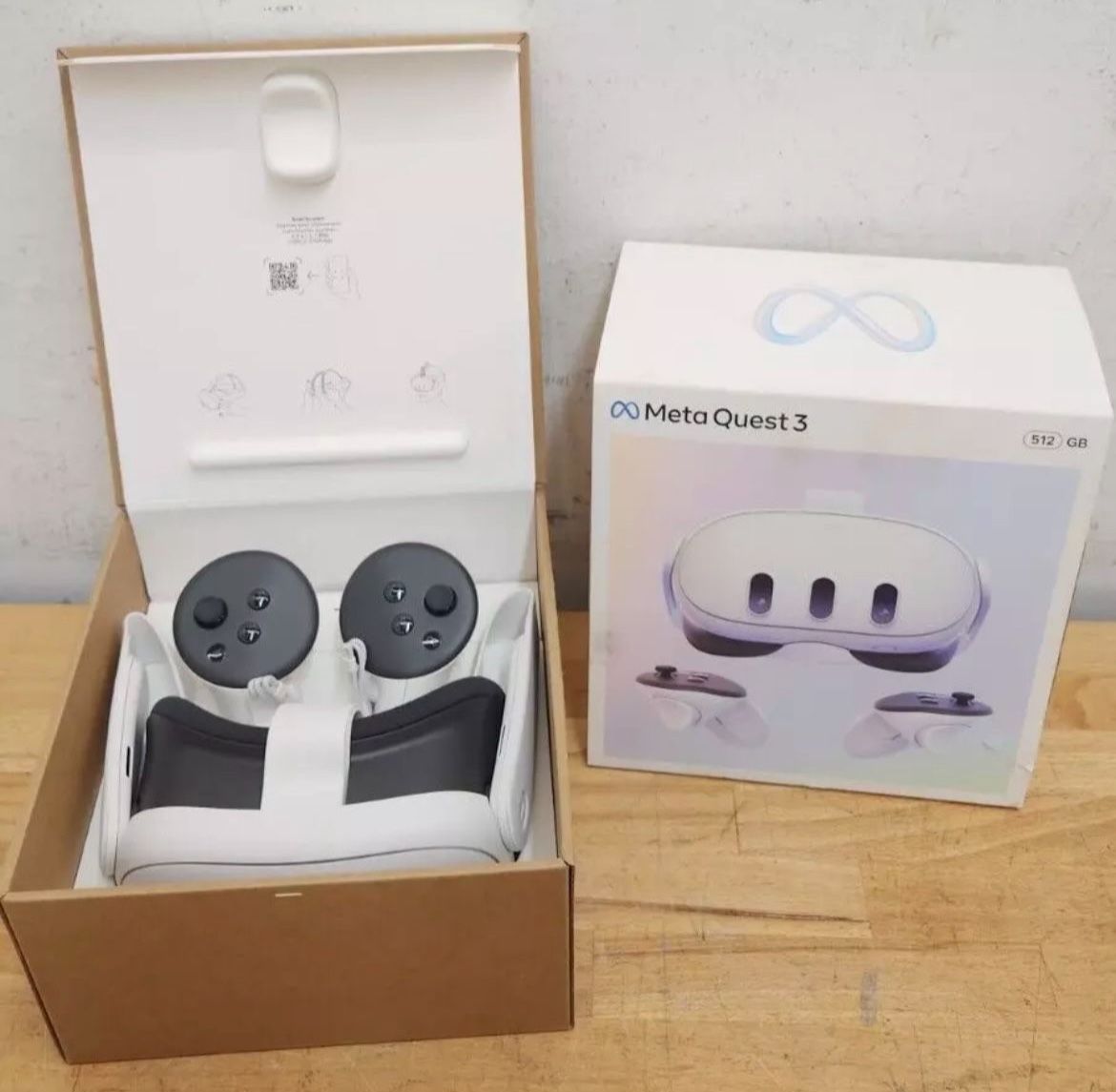 Meta Oculus Quest 3 VR Gaming Headset 512GB