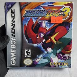 Mega Man Zero 3 GBA NEW Factory Sealed Nintendo Game Boy Advance