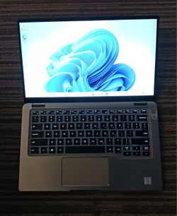 Touchscreen Dell Core i7 Laptop/Tablet Intel Core i7-8665u 16GB RAM 256GB SSD Webcam 1080P LCD Wi-Fi/Bluetooth Wireless Windows 11 Professional 