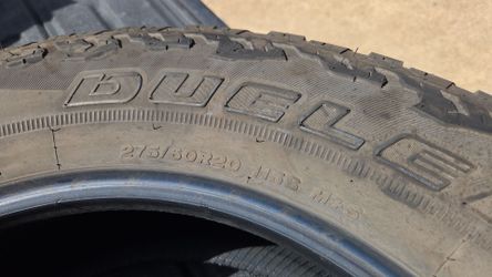 Used tires size 275 60 20