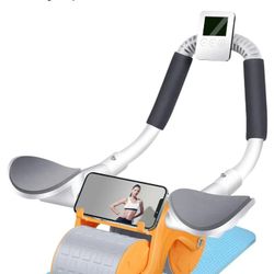 Exercise Roller Wheel Ab Roller With Elbow Support Core