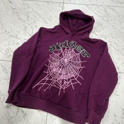 Purple Spider Hoodie 