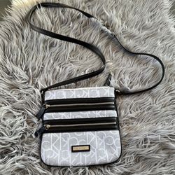 Calvin Klein White Crossbody Bag