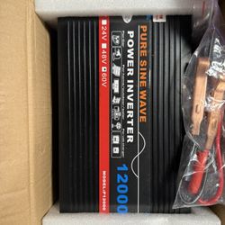 Pure Sine Wave Inverter 12000W DC60V to 220V C