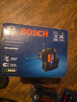 Bosch leveling laser