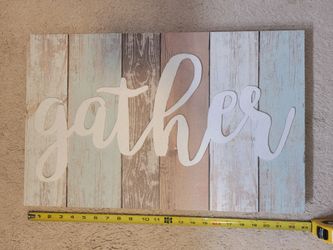 Gather sign