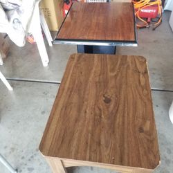 3 Pieces of Tables(selling as Is)(firm on Price)(no Lower Price 